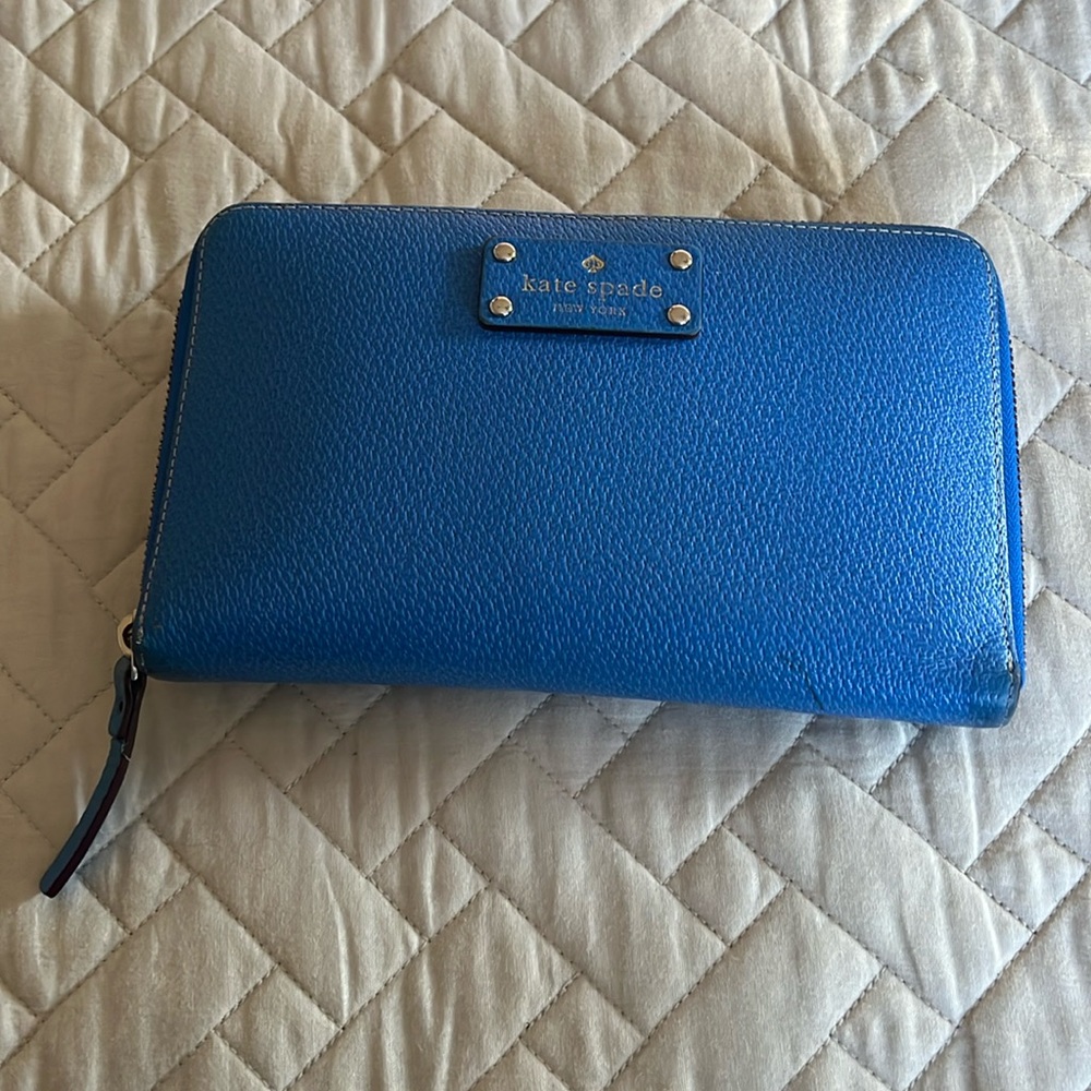 Kate spade large wallet.